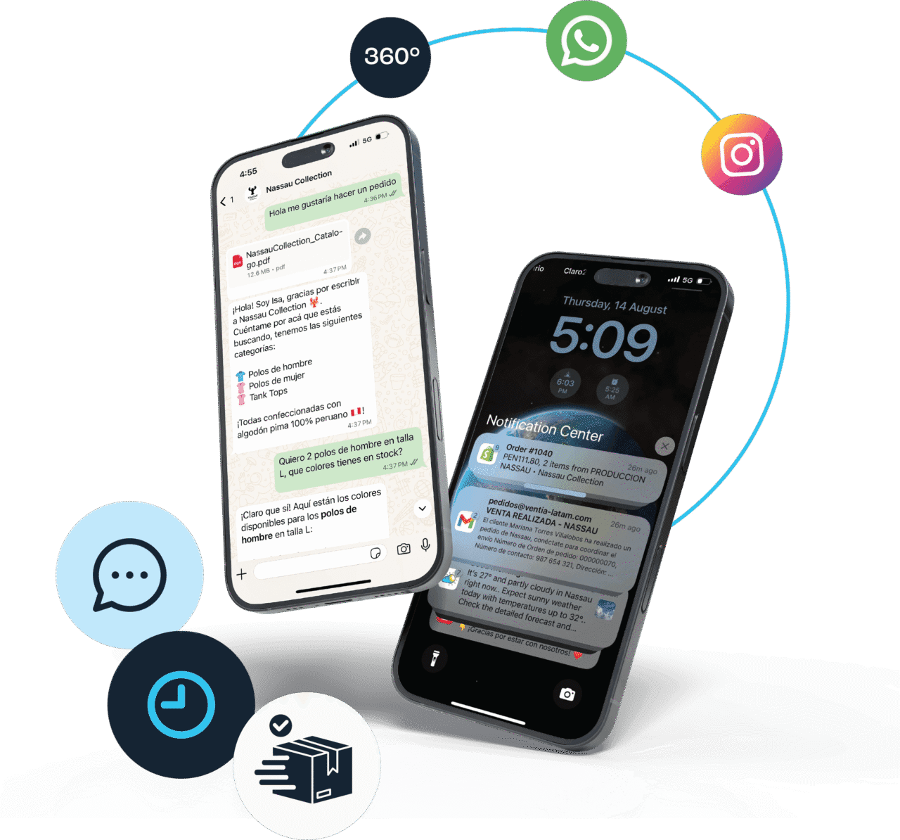 Vista de VentIA en acción