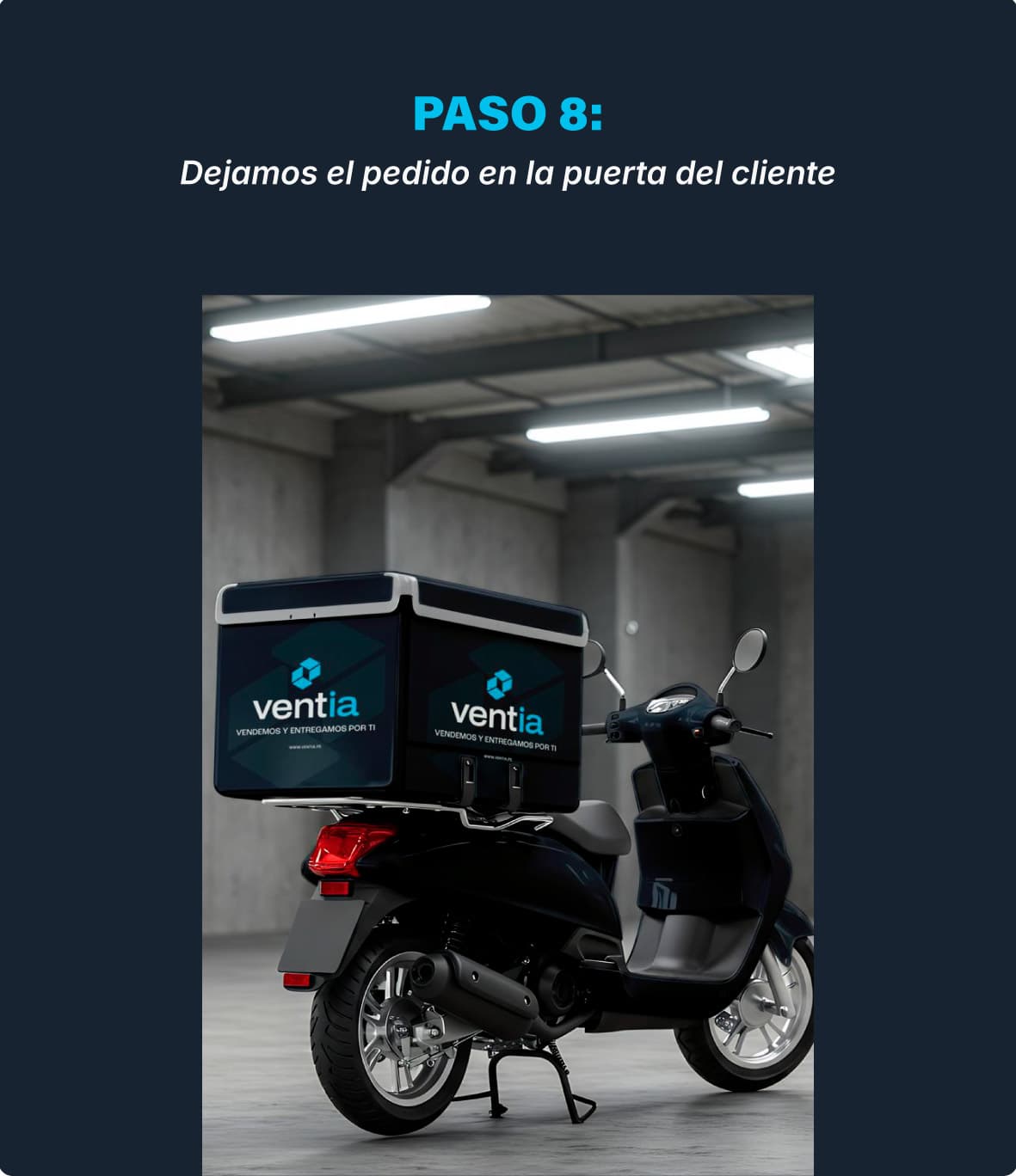 Entrega al cliente